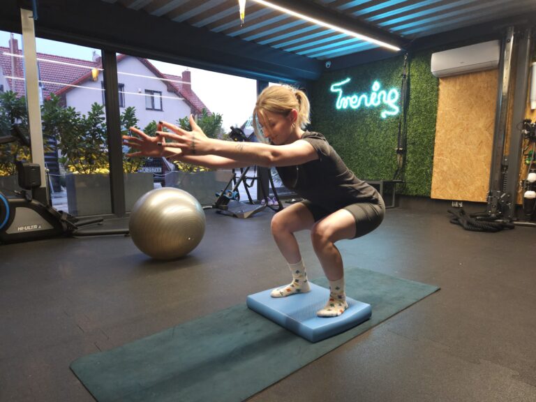 Trening Medyczny - technika przysiadu